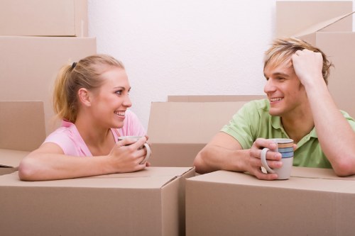 Removal team handling a home move in Lee
