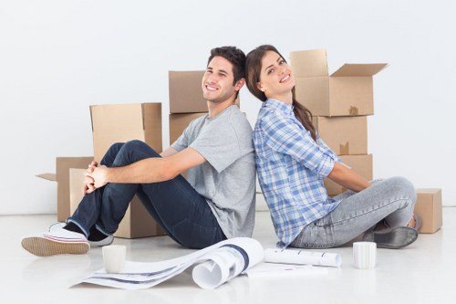 Cubic-yard estimate for household furniture and boxes in a van