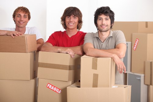 Removal van and moving team for homes in Lee