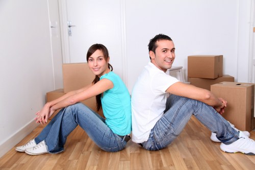 Packing and furniture relocation for a Lee office
