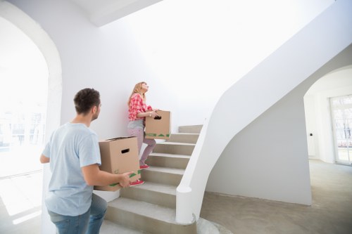 Removal van for flat and house moves in Lee