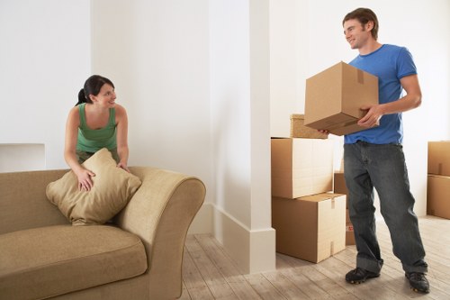 Local removals van transport for furniture and office items